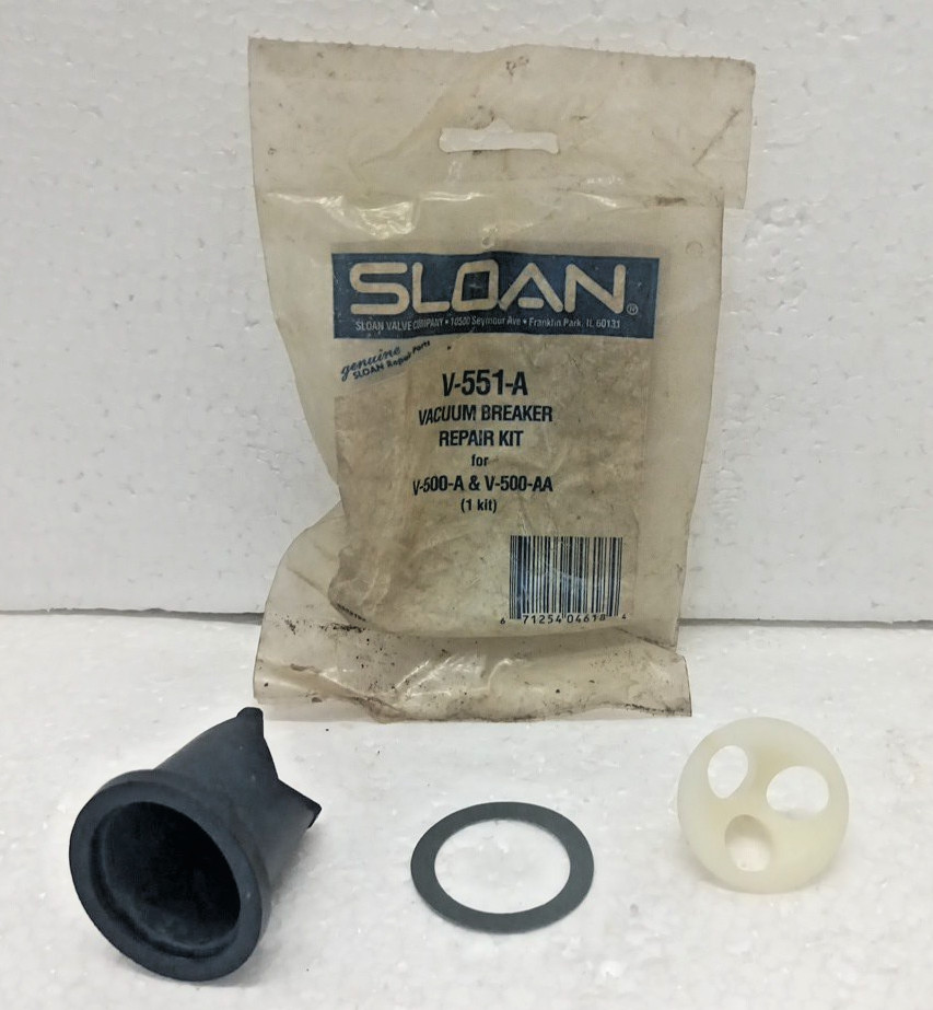 Sloan V-551-A Vacuum Breaker Repair Kit For V-500-A & V-500-AA Genuine Part