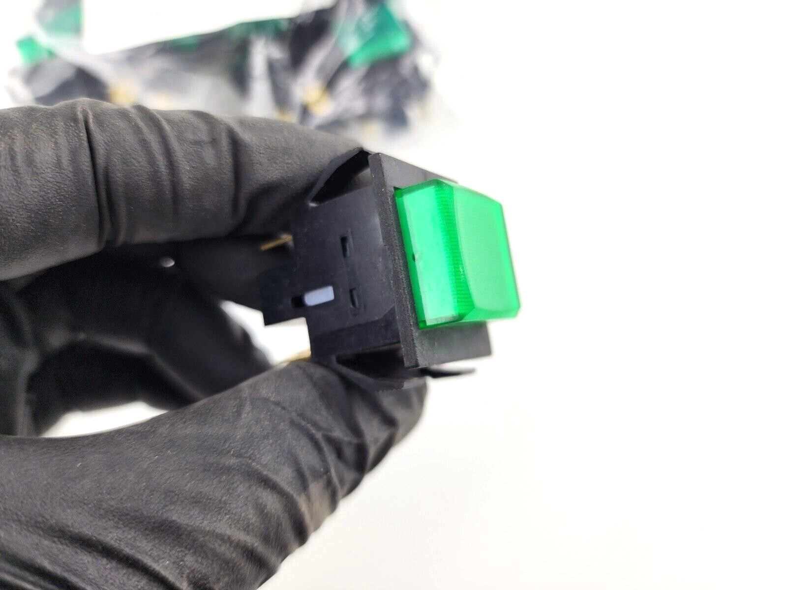 2pcs Bunn 28296.0000 Momentary Push Switch Dispenser DPST Green