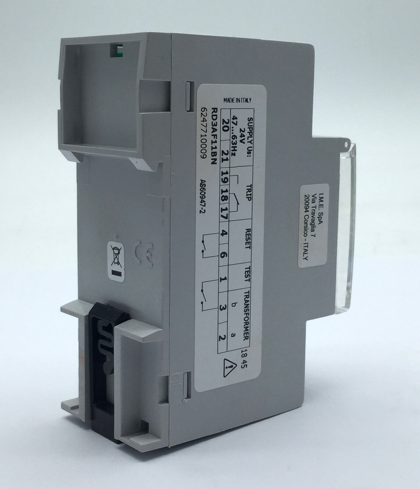 NHP Terasaki D2-S RD3AF11BN Earth Leakage Relay Delta Din 2P 30A 24V IME USED