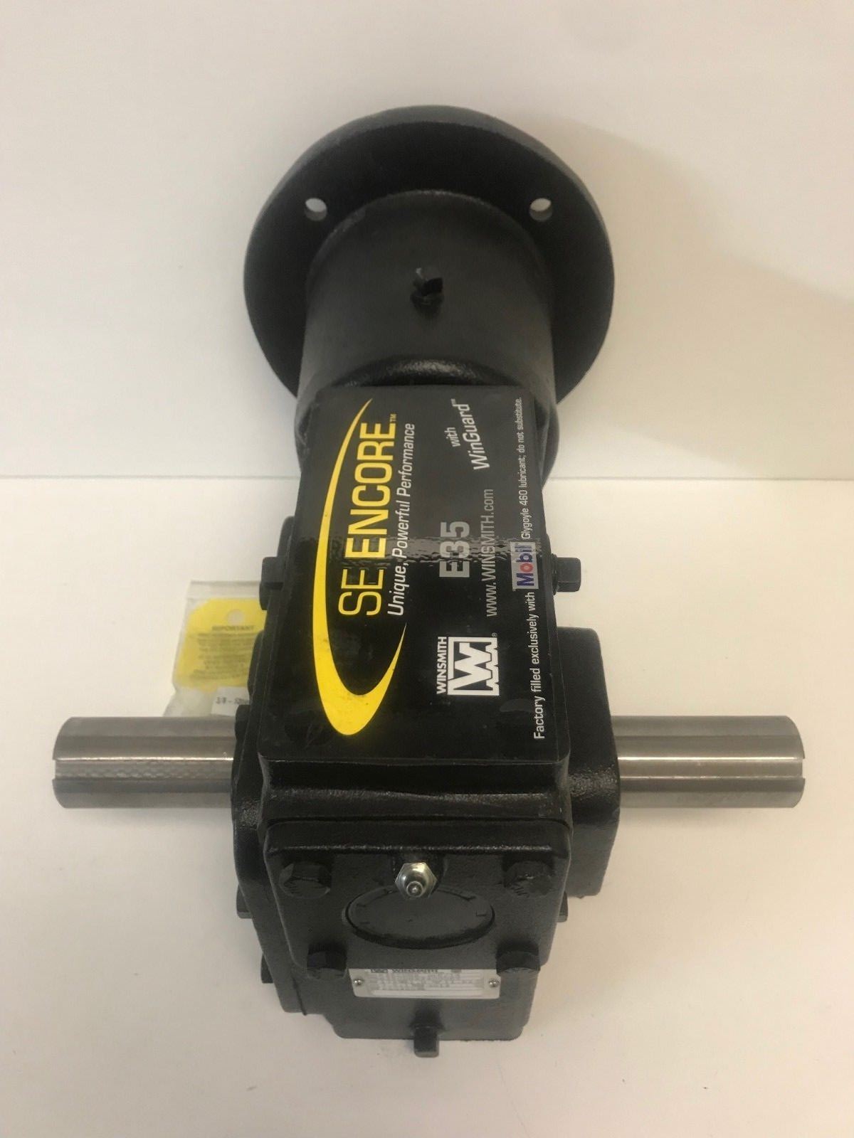 NEW! WINSMITH 1725RPM 7.5:1 11.62HP-MAX-IN 3012-OUT WORM GEAR REDUCER E35CDNS