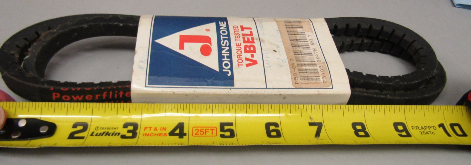 NEW Johnstone P50-047, 95405 V-Belt Kenmore, whirlpool Washing machine belt
