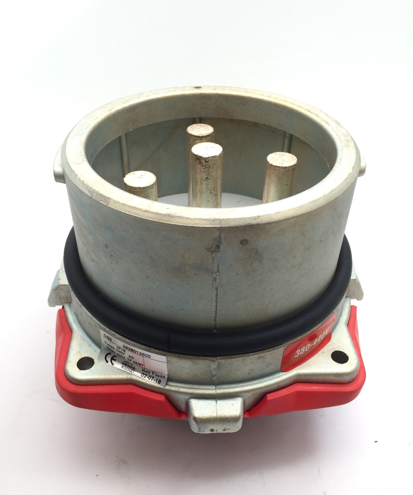 Marechal 3194017R Socket Outlet Ds9 3P+N+E Ip66 150A 250/440Vac
