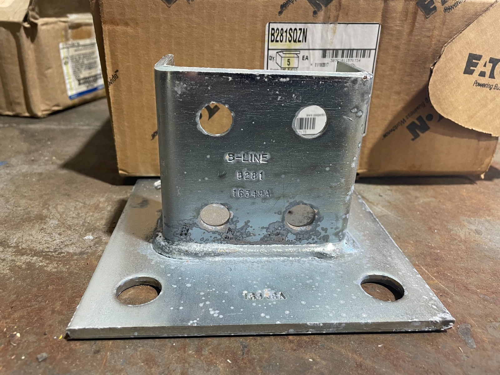 Cooper B-Line B281SQZN *LOT OF 5*