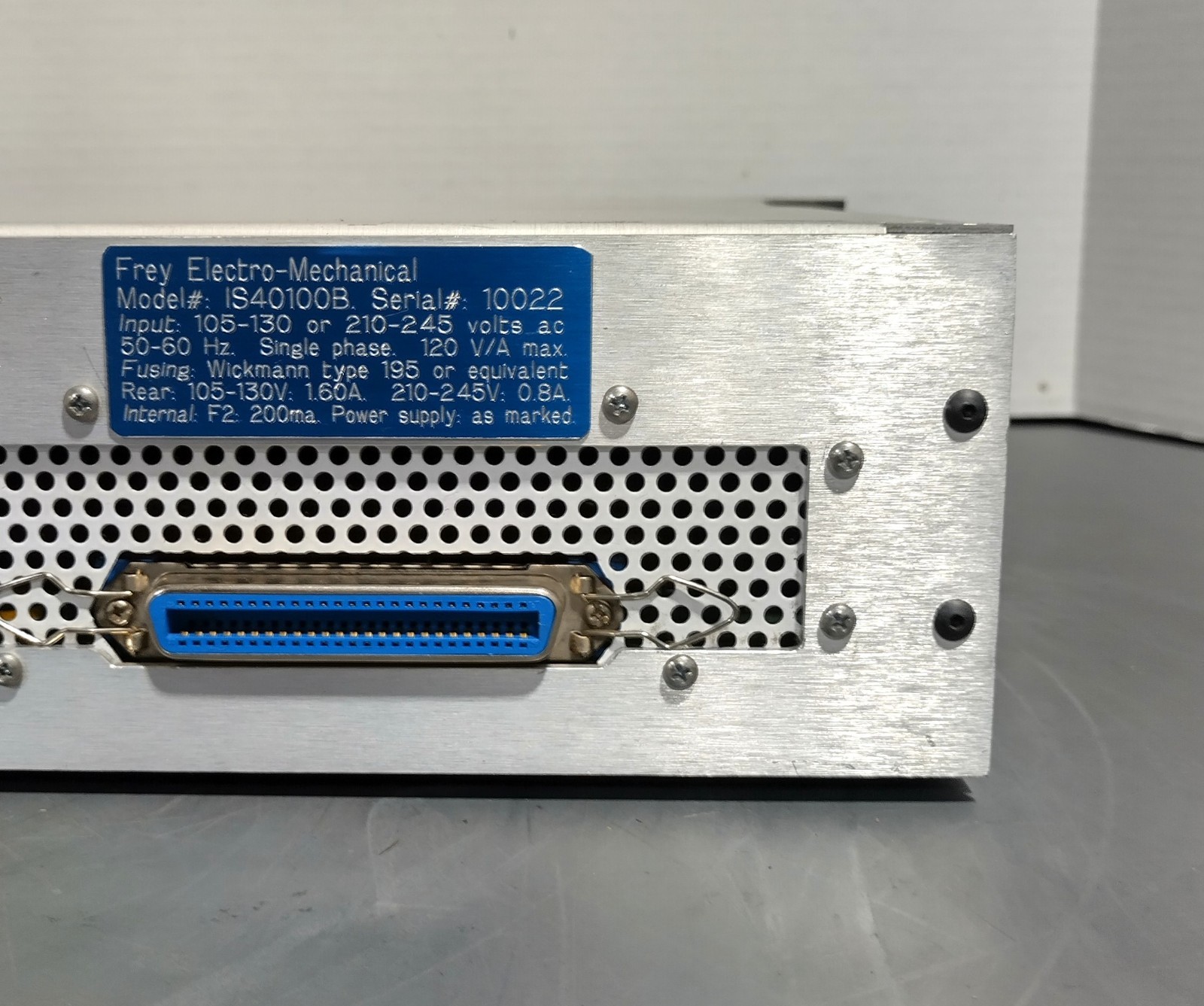 Frey Electro-Mechanical IS40100B 40-Channel Current Source Industrial Component