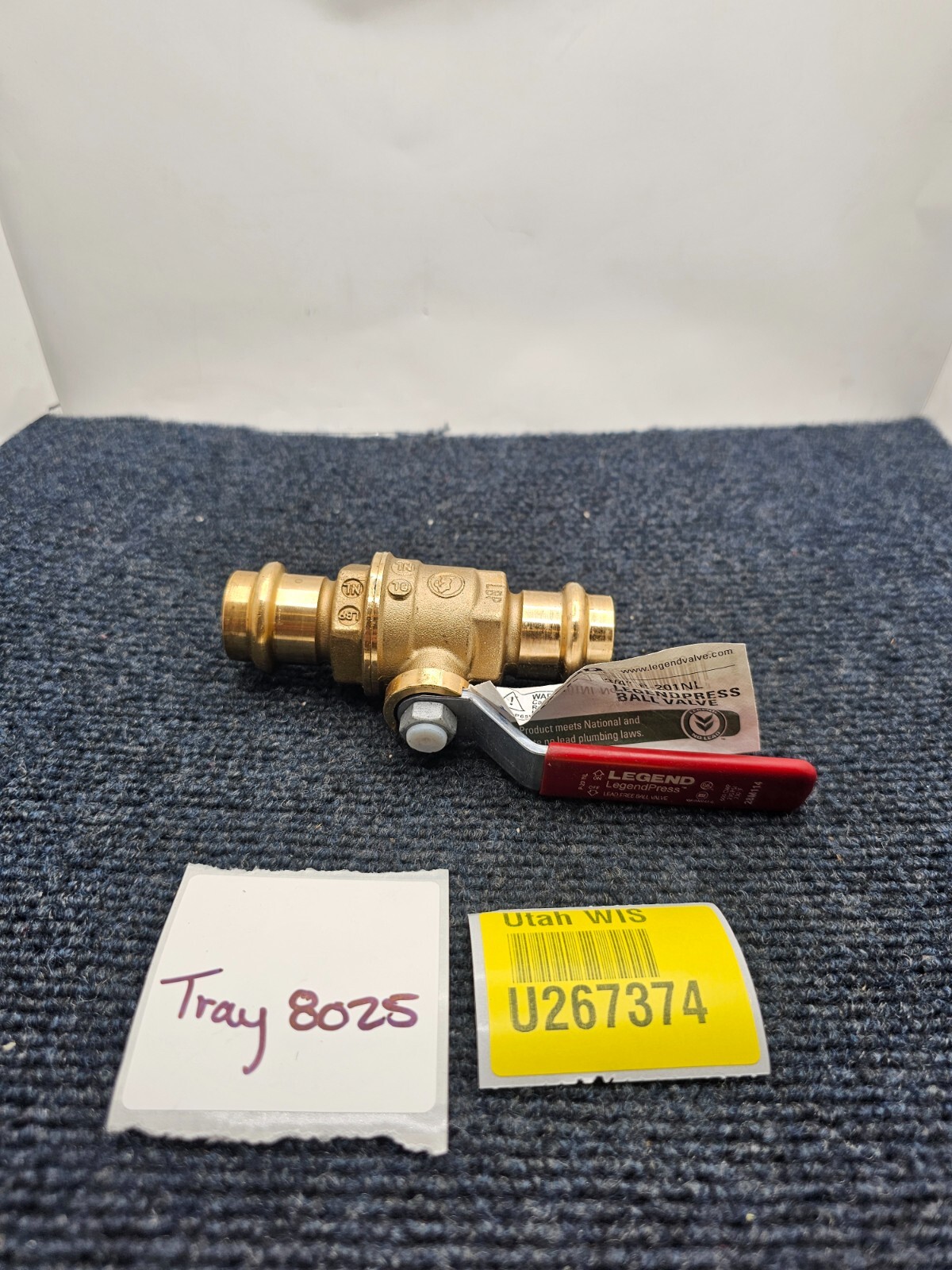 Legend Valve 101-204NL 3/4″ P-201NL Brass Press Fitting NPT Connection