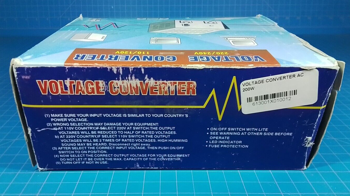 Simran Voltage Converter SM-200DE
