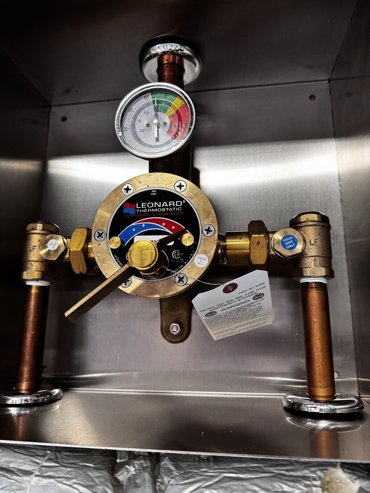 Leonard Mixing Valve Station TM-600-LF