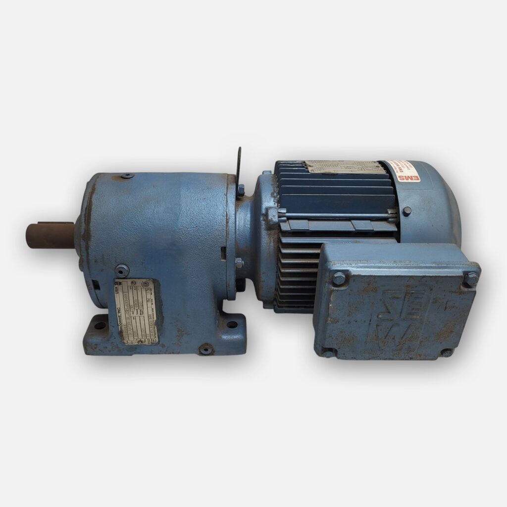 SEW EURORDRIVE R60DT90S4 GEAR MOTOR RATIO 37.55 DFT90S4 1.5HP 1720RPM