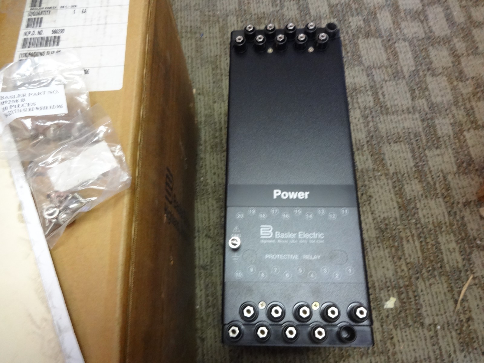 Basler Electric Be1-32r Sync Check Relay D2e A1p A0s1f