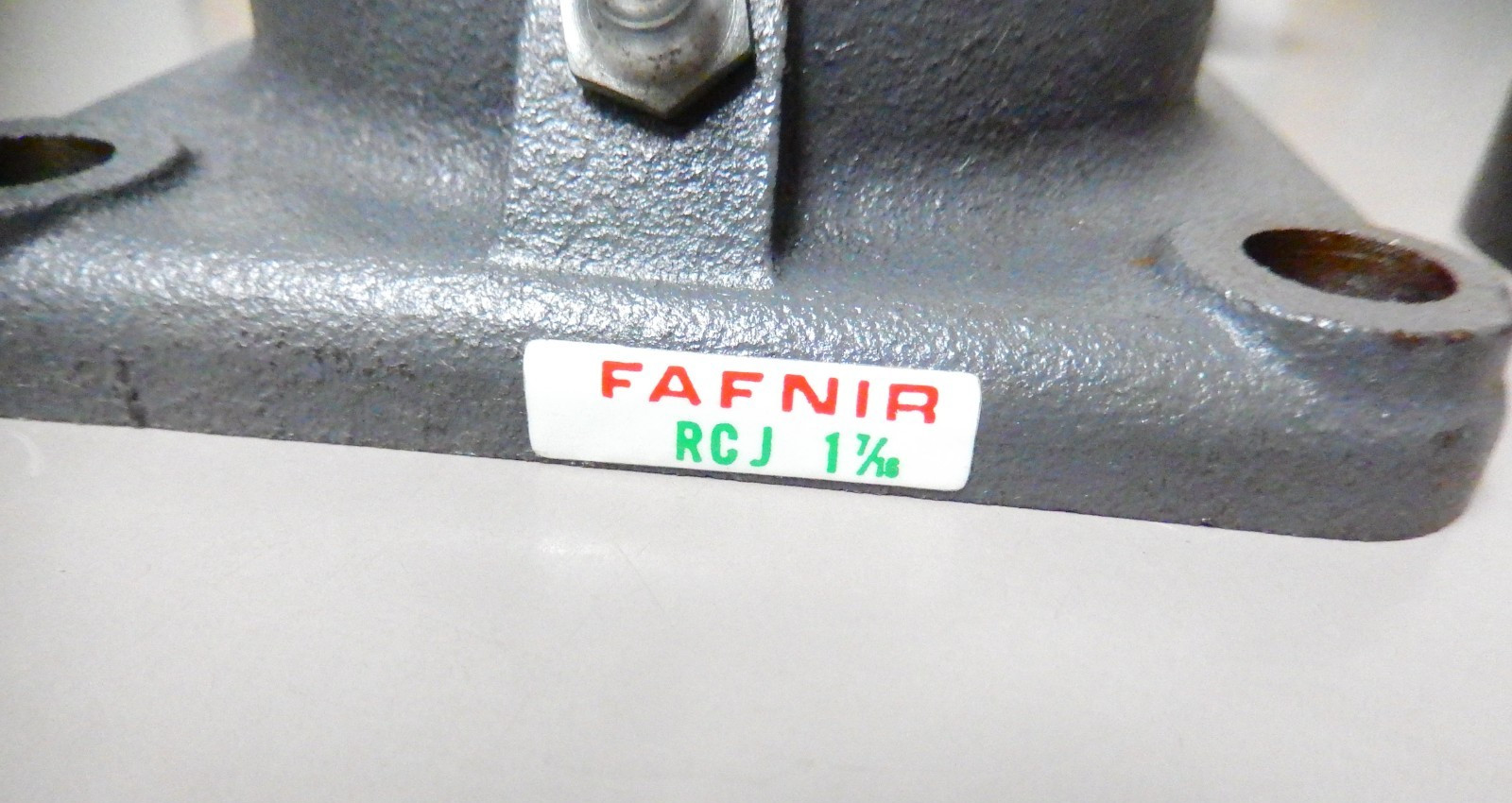 Fafnir RCJ 1 7/16 Flange Bearing 4 Bolt Mount With Collar 1-7/16″ Bore