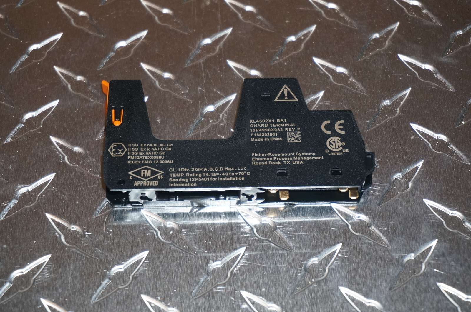 EMERSON DELTAV KL4502X1-BA1 CHARM STANDARD TERMINAL KL4502X1BA1 12P4990, SE4501