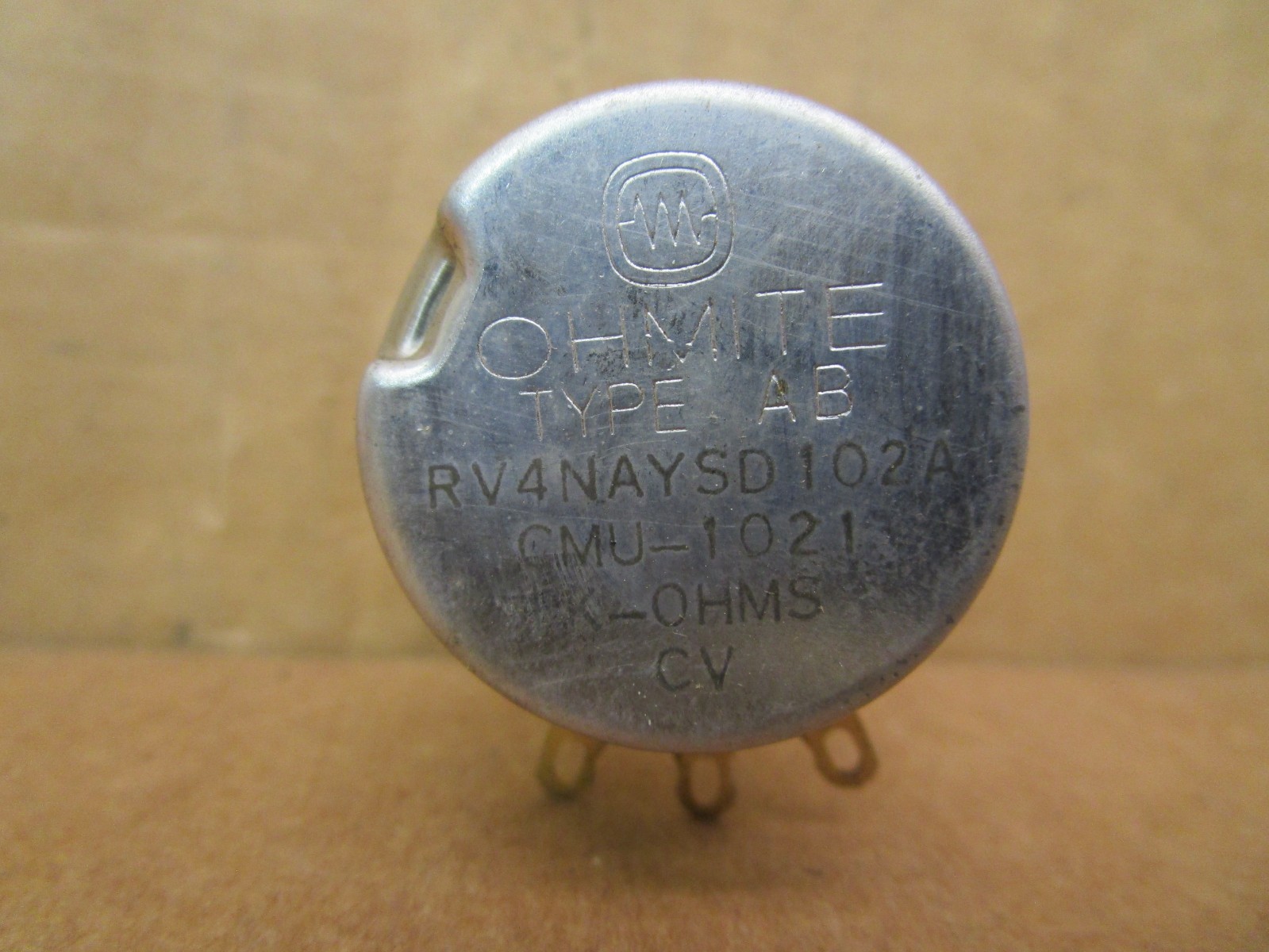 New Open Box Lot of 2 Pieces Ohmite RV4NAYSD102A CMU 1021 Ohms 1K 51555LR