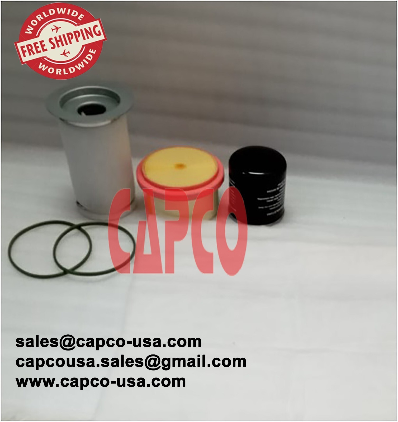FILTER KIT 6.3792.0+6.4161.0+6.3462.0+5.3348.0/NON OEM KAESER/FREE SHIPPING