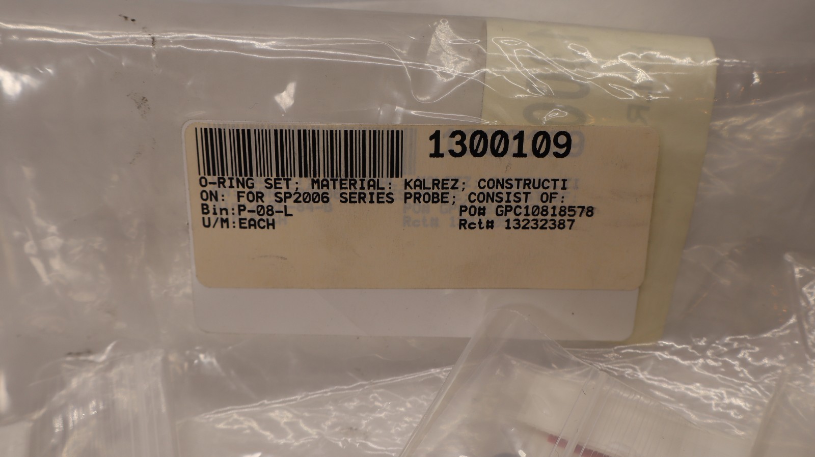 DuPont Kalrez 1300109 O-Ring Kit for SP2006 Series Probe (New – kit)