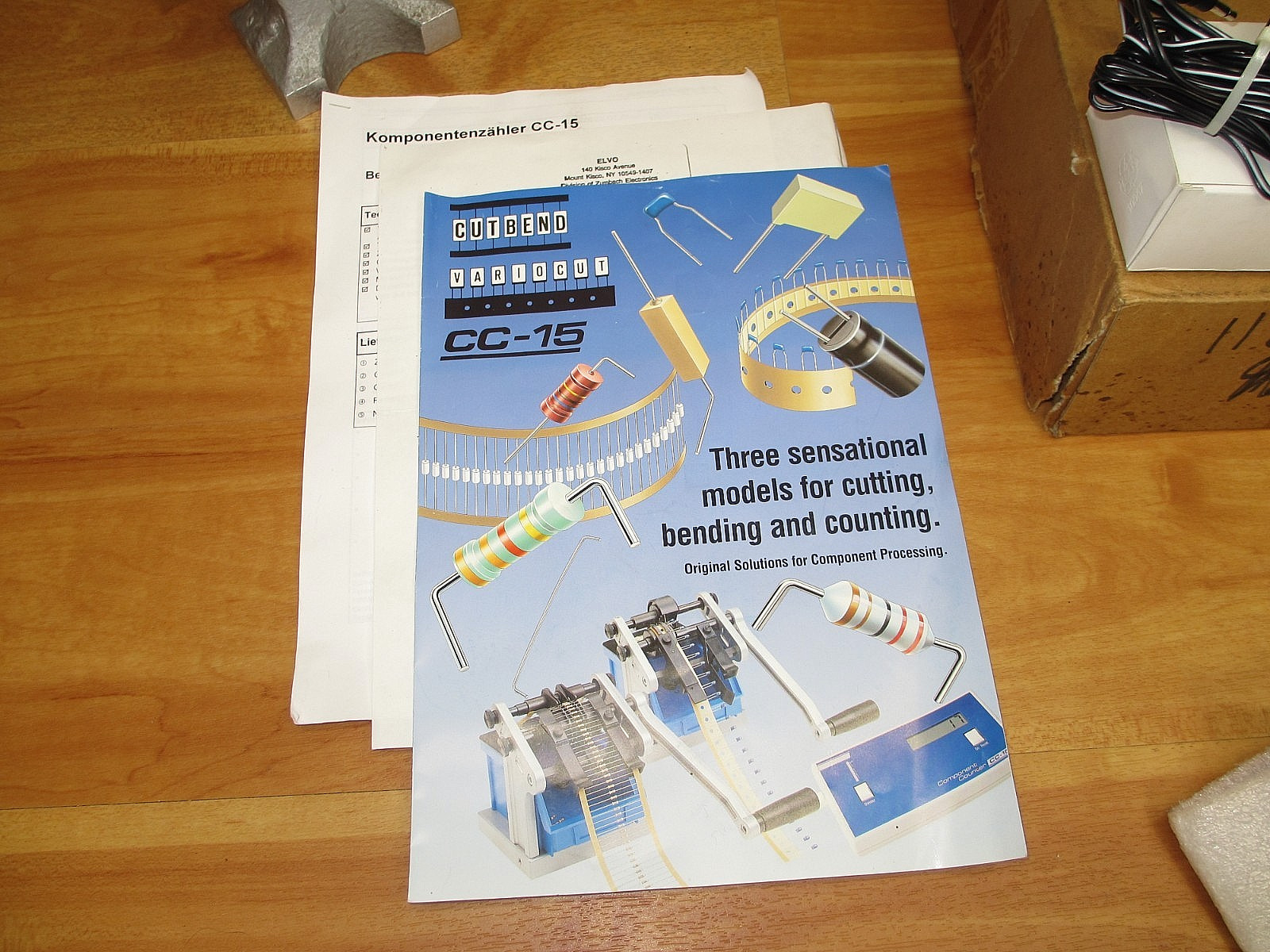 Schleuniger CC-15 *NEW* Component Counter