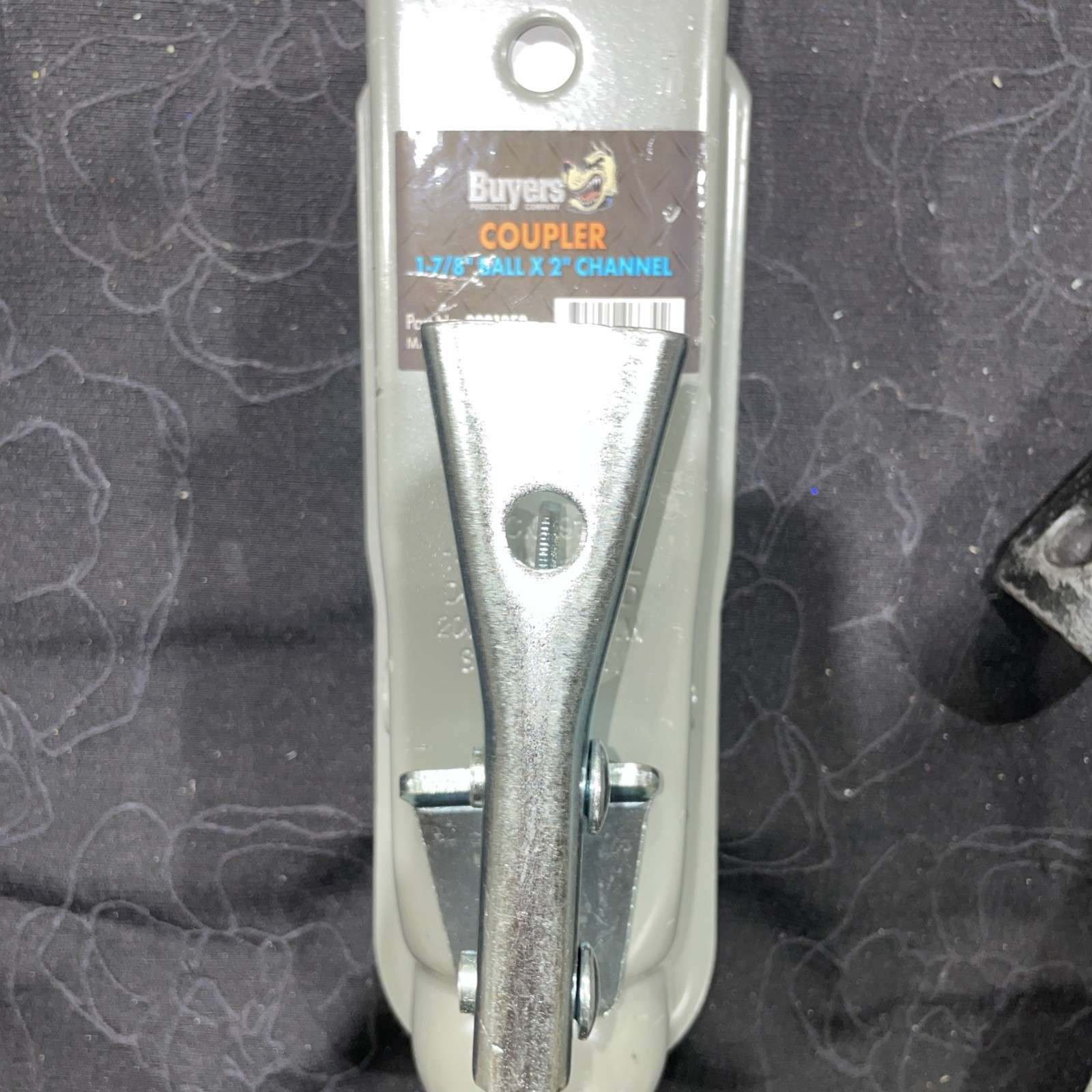 Buyers Products 0091050 Straight Tongue Coupler Trailer Hitch Coupler