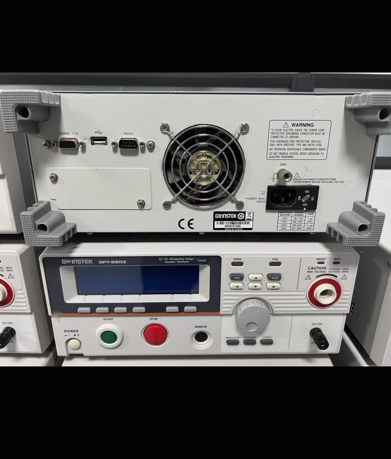 1 PCS Used GW Instek GPT-9803