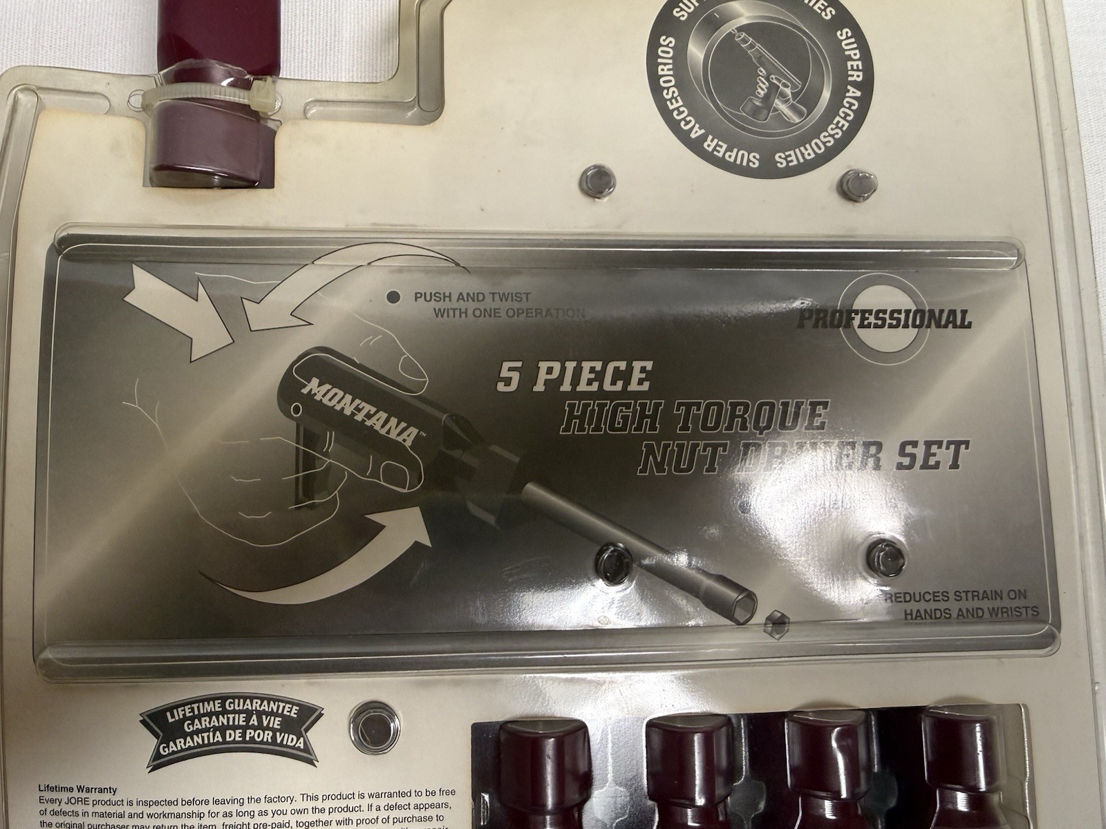 Montana Tool 5-Piece High Torque Screwdriver Set #78838 – NEW IN BOX Made In USA
