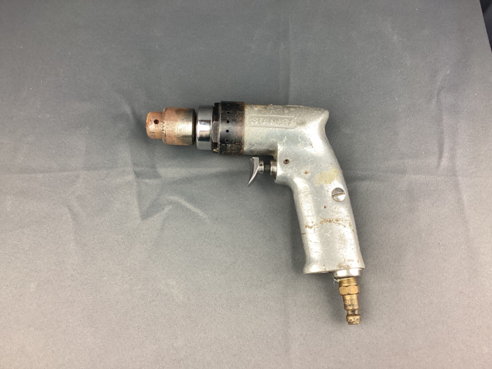 Vintage Stanley Model D30 P-45 rpm Air Pneumatic Drill Nutrunner 4500 rpm