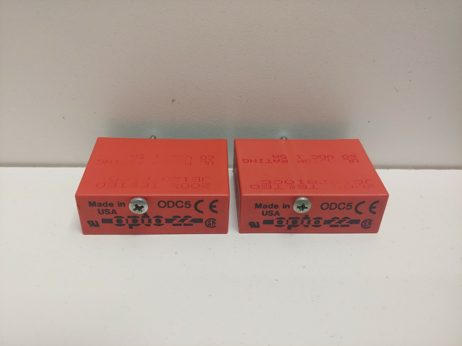 LOT OF 2 NEW OLD STOCK! OPTO 22 3A 5-60V OUTPUT MODULES ODC5