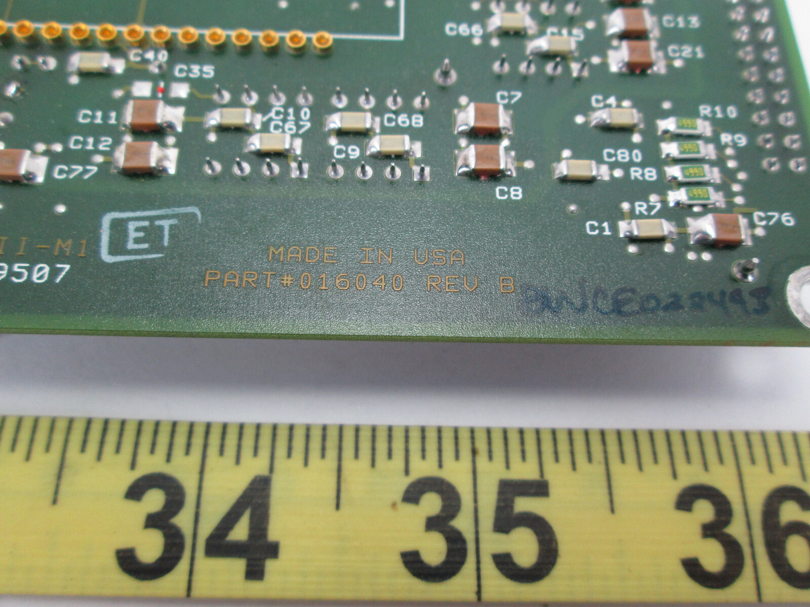 Key Technology PII-M1 Board Part # 016040 Rev B SKU B