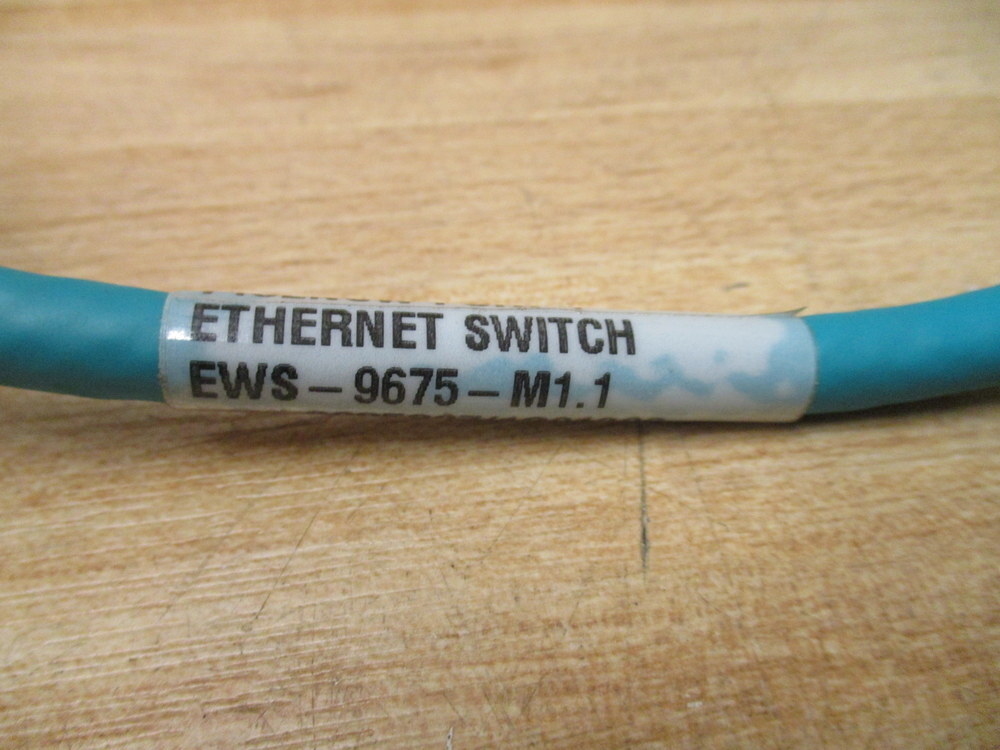 Fanuc EWS-9675-M1.1 Ethernet Cable EWS9675M11 Industrial Cat 5 (Pack of 3)