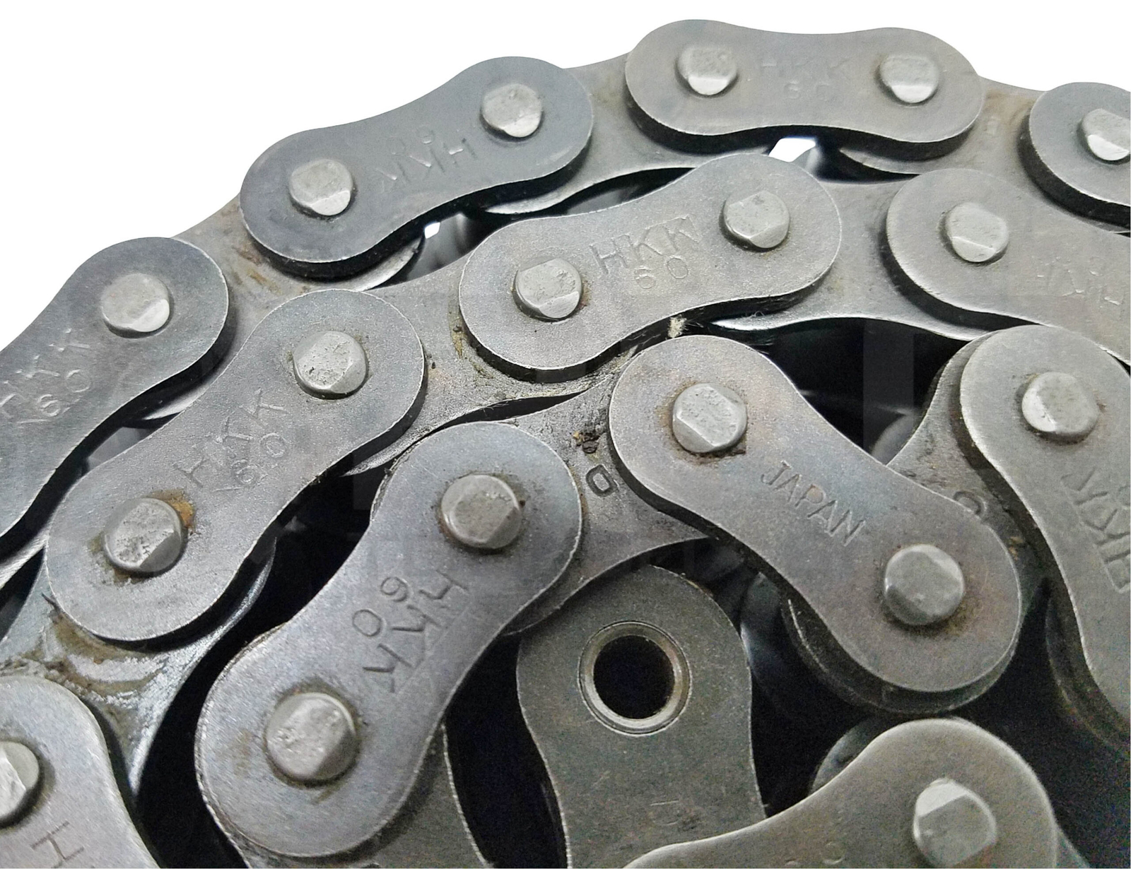 NEW HKK 60 DOUBLE STRAND ROLLER CHAIN 45″, 60-R2