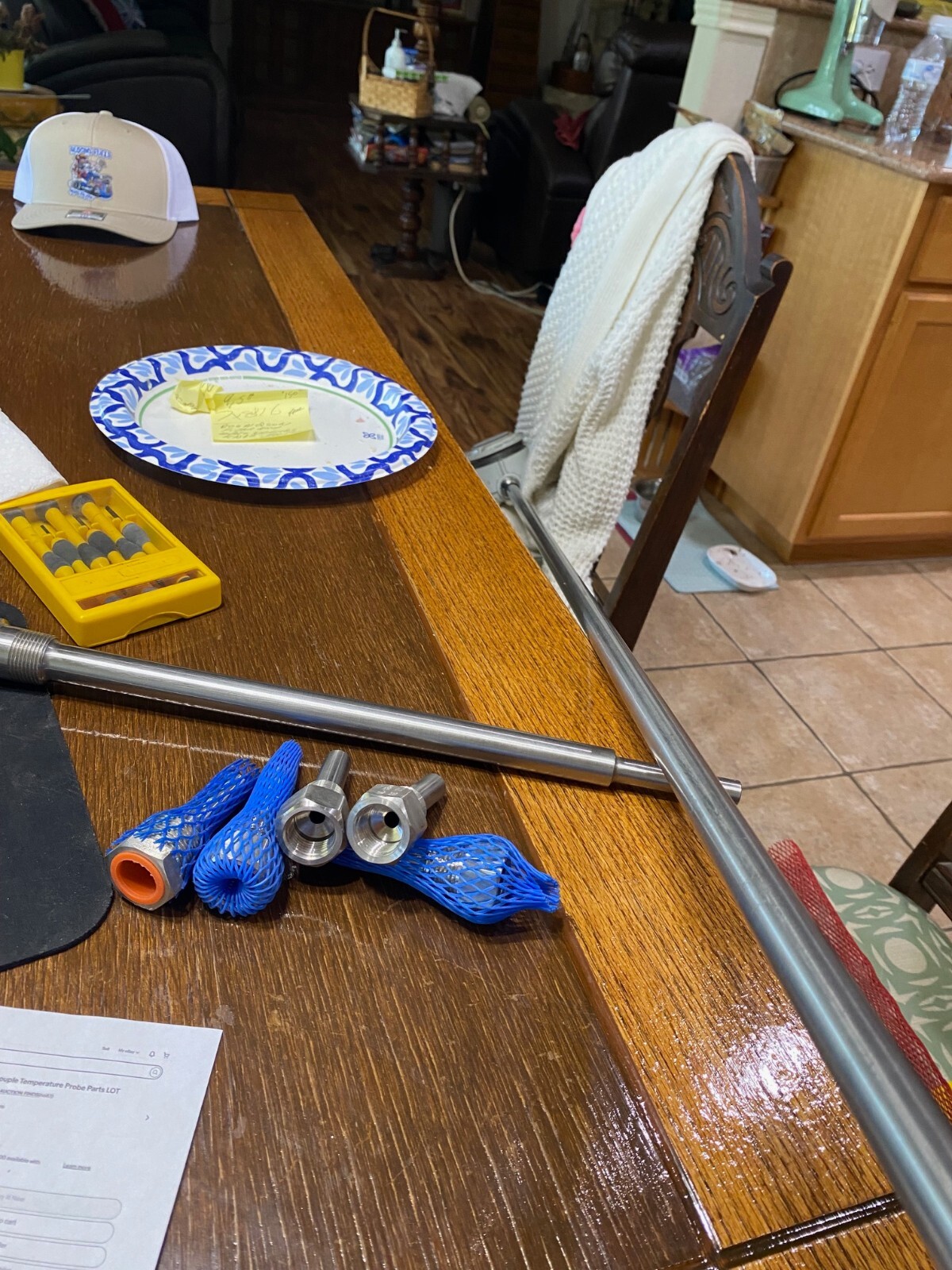 ProSense thermowell, 1/2in female NPT probe connection, 1/2in male NPT Stainless