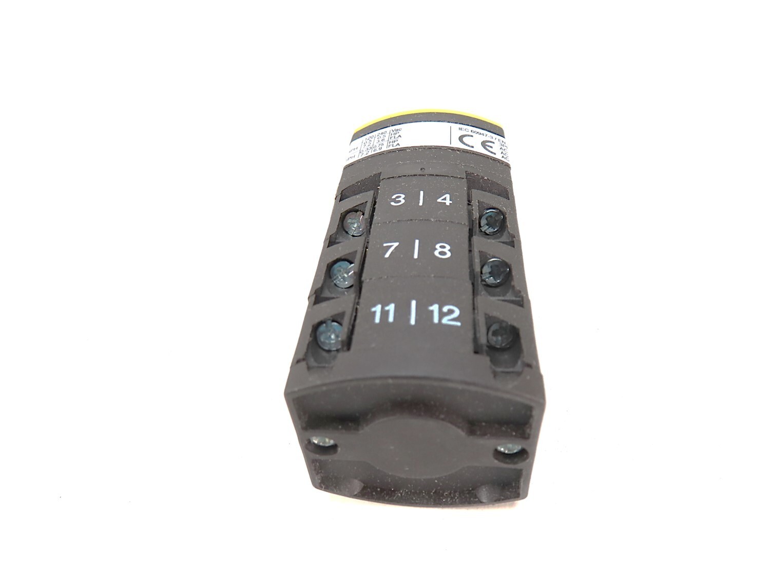 Salzer P110-SE0713 3-Position 1/Off/2 Rotary Cam Switch 10A 3kW 380-440V NEW