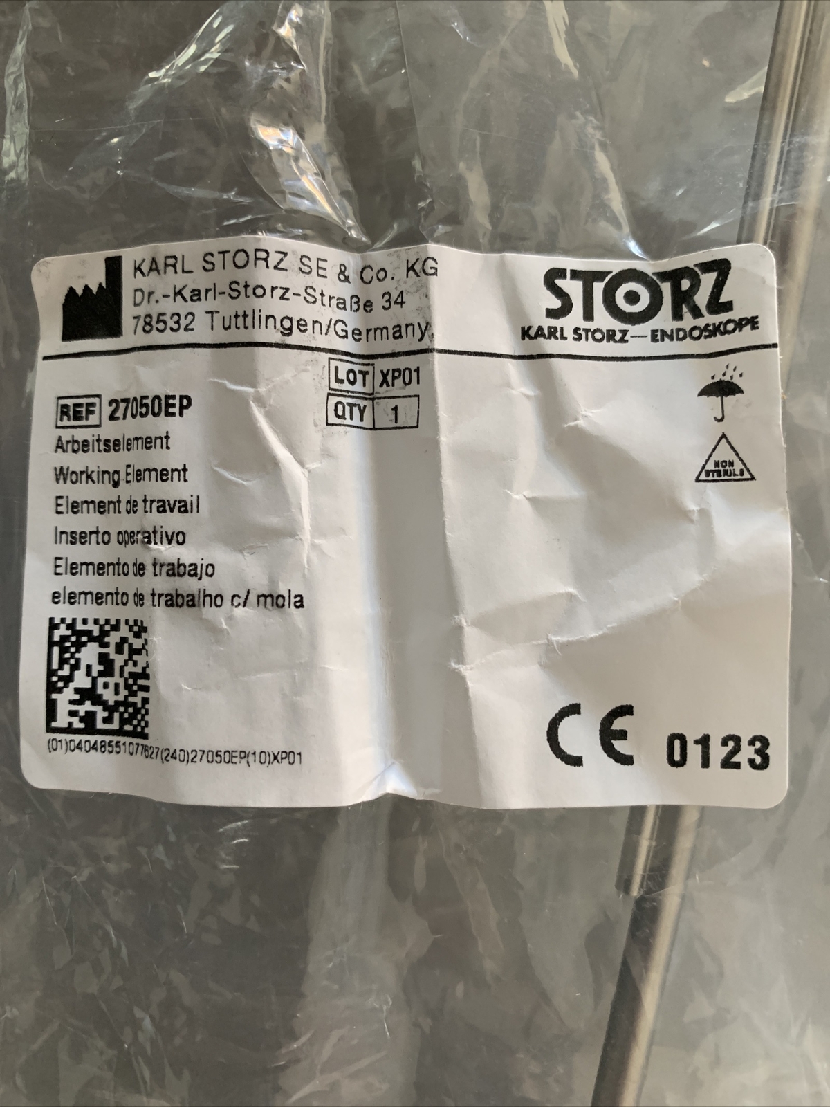 New Karl Storz Working Element 27050EP (Long) fast Shipping