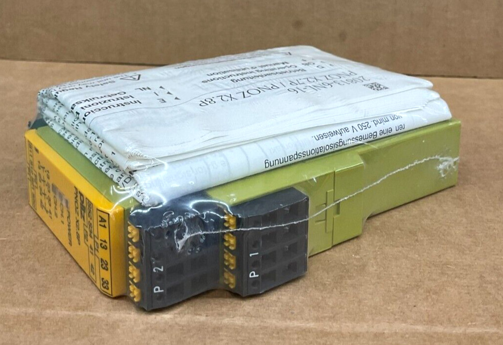Pilz PNOZX2.8P 3NO 1NC 24VAC/DC Safety Relay
