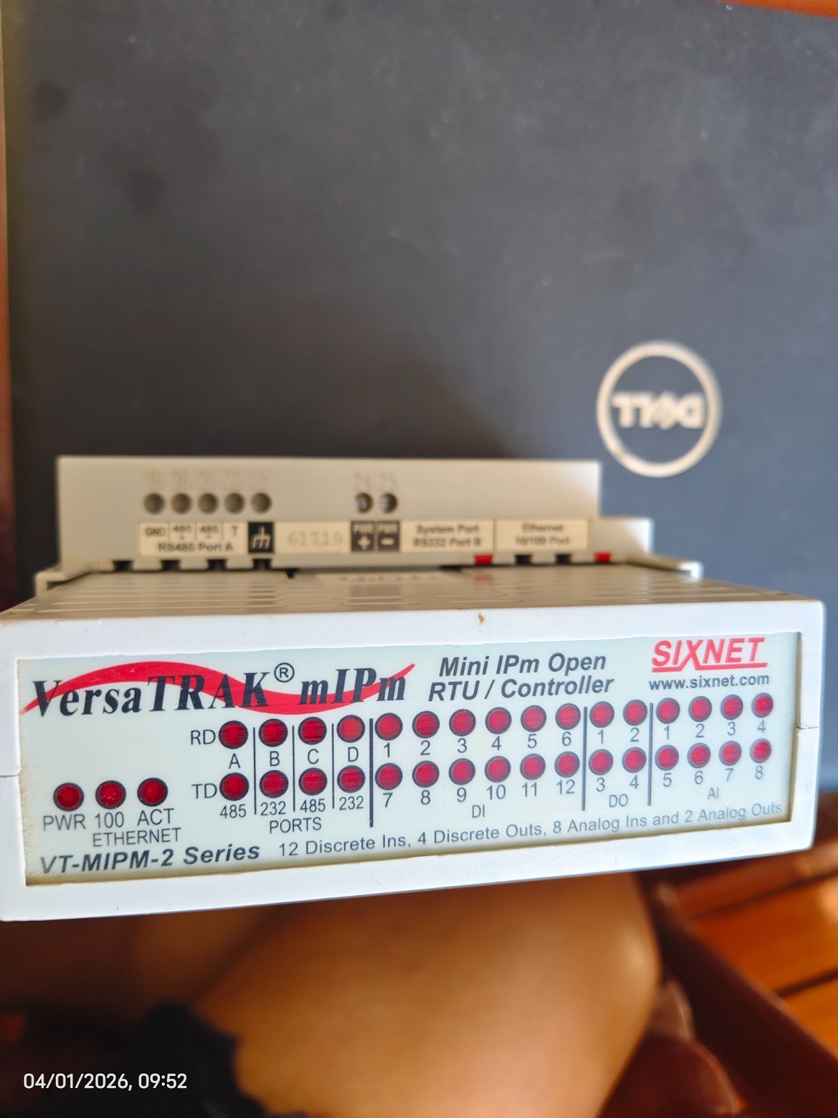 Sixnet VersaTrak Mini IPM Open RTU Controller, Model VT-MIPM-241-D
