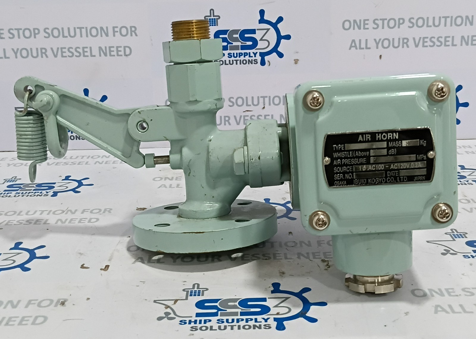 Ibuki Kogyo Valve With Coil For Air Horn 1ϕ AC100-AC120V 0.2A