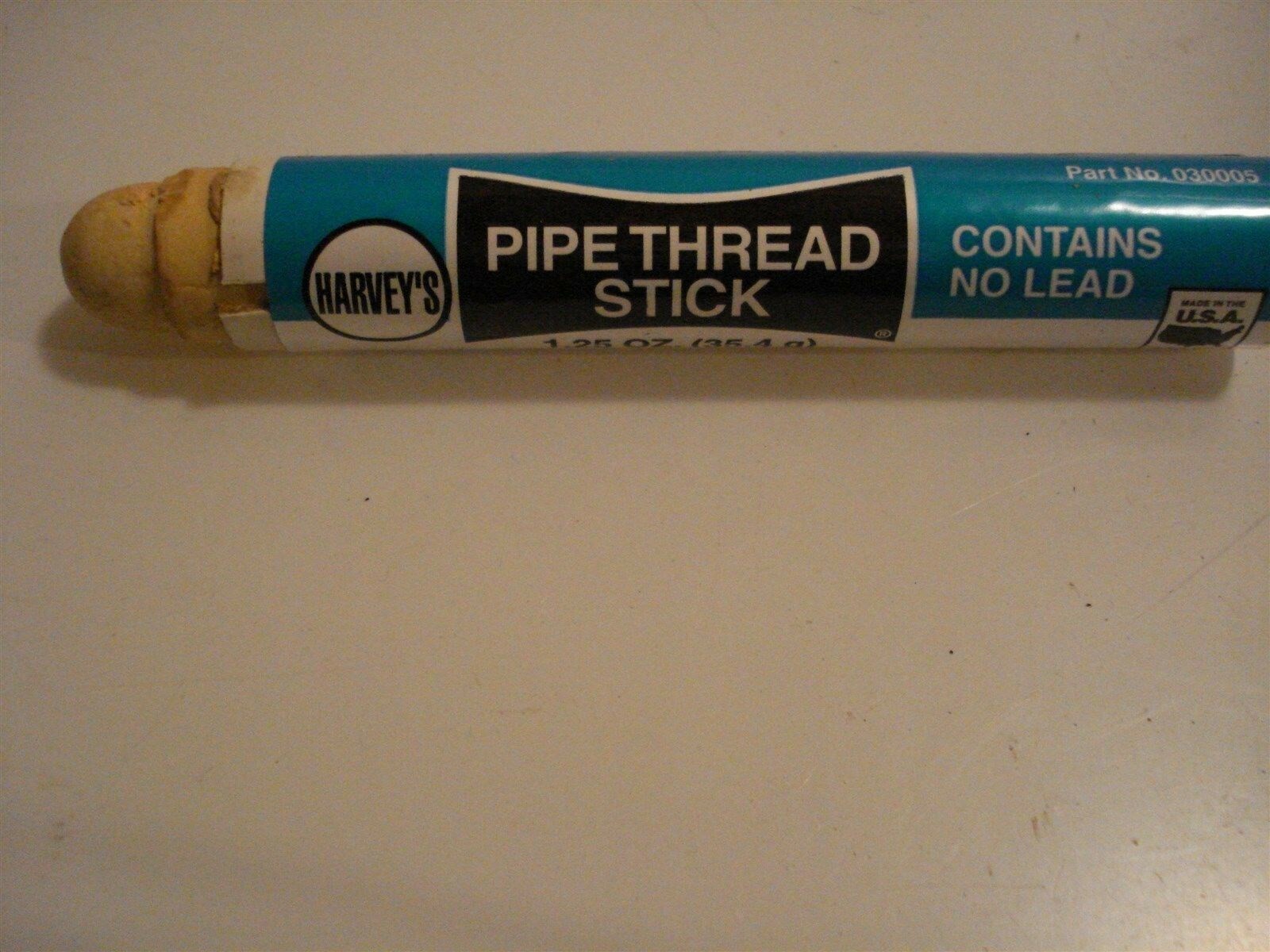 (0807.) Pipe Thread Stick 1.25 oz. —Harvey’s 030005
