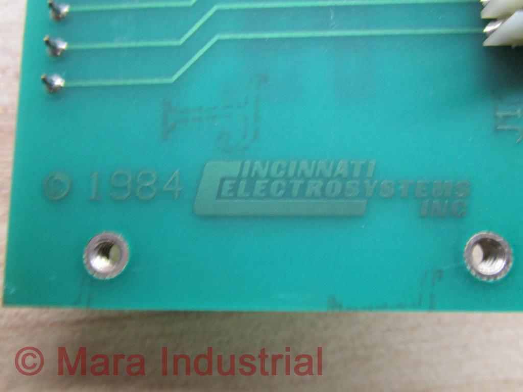 Cincinnati Electrosystems 5003-504 PC Board Rear Panel
