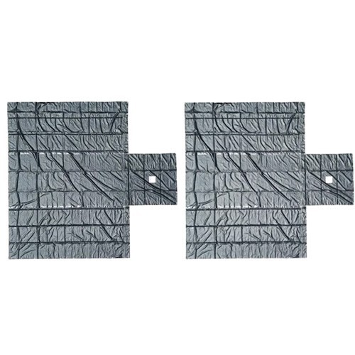 Road Gear 12oz Super Light Rip Stop Airbag Tarp 24’x27′ 8′ Drop Flatbed Set of 2