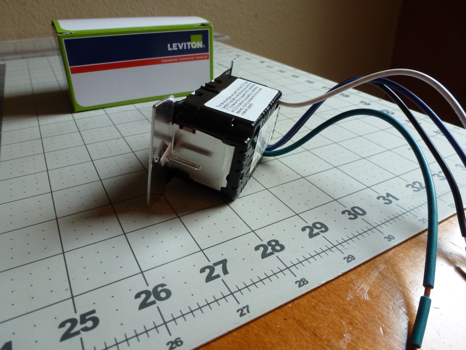 1 – Leviton ODS15-IDW Occupancy Self-Adaptive Sensors – Passive Infrared (PIR)