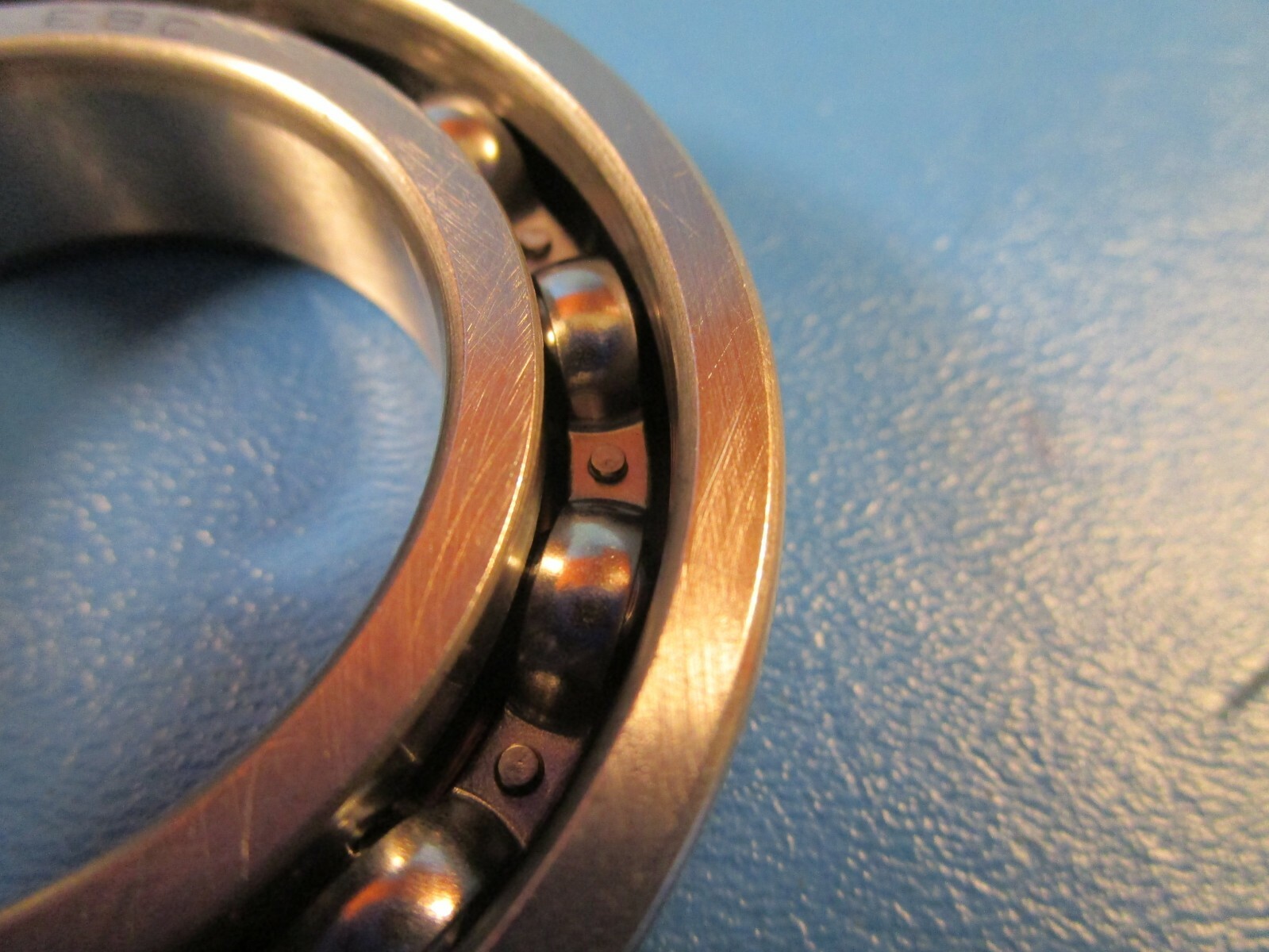 Lot of 2 EBC 6008 C3, Single Row Ball Bearings, 40 x 68 x 15mm (NSK, NTN, SKF)