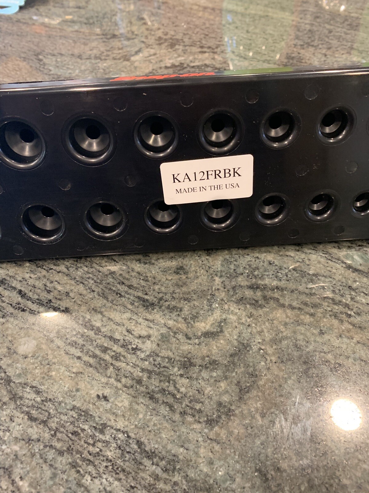 Snap On ka12frbk 1/2″ 2 row post tray 3/8-1-1/4” black