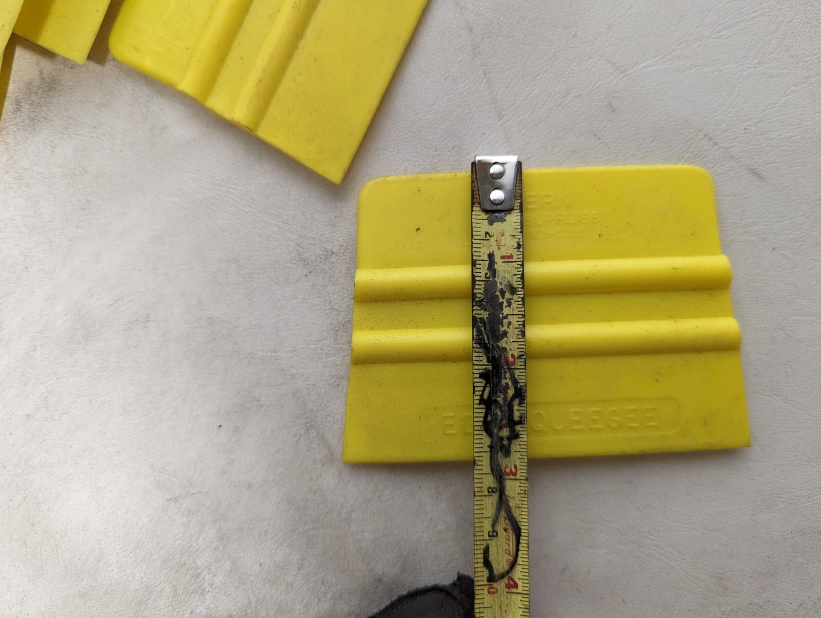 Lot of Kern EDM squeegees, 4 in x 3 in, as pictured
