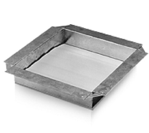 FANTECH Backdraft Damper Shutter for Centrifugal Roof Unit 28x28x6cm Square