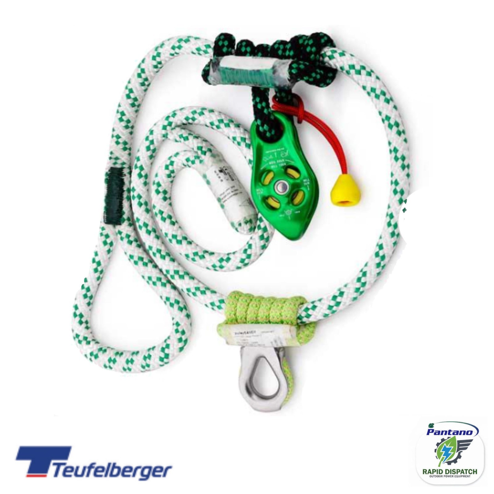 Teufelberger PulleySAVER 2.5m Friction Saver | Pinto Pulley Tree Anchor T7350835