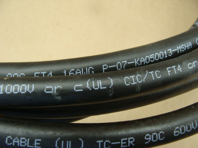 LAPP KABEL STUTTGART OLFLEX 16AWG 600V CABLE 761604 20FT SECTION