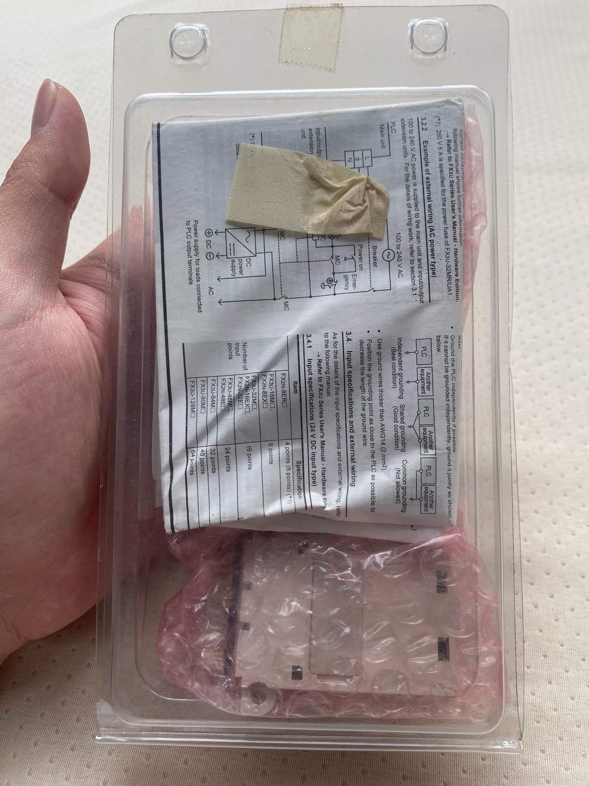 1P Mitsubishi FX3U-232-BD New Accept counteroffer