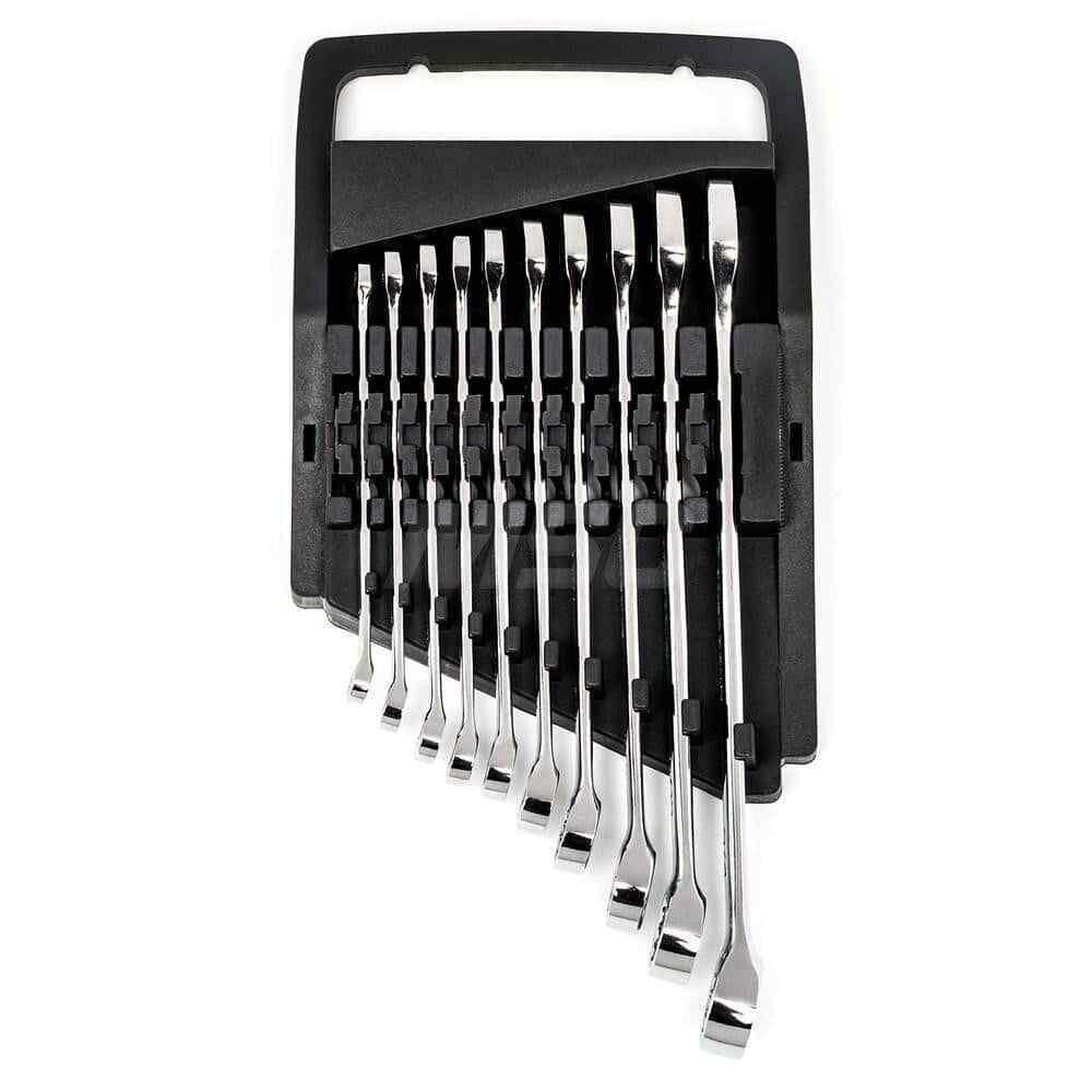Crescent CCWS2-05 Wrench Set: 10 Pc, Inch Polished Chrome Finish