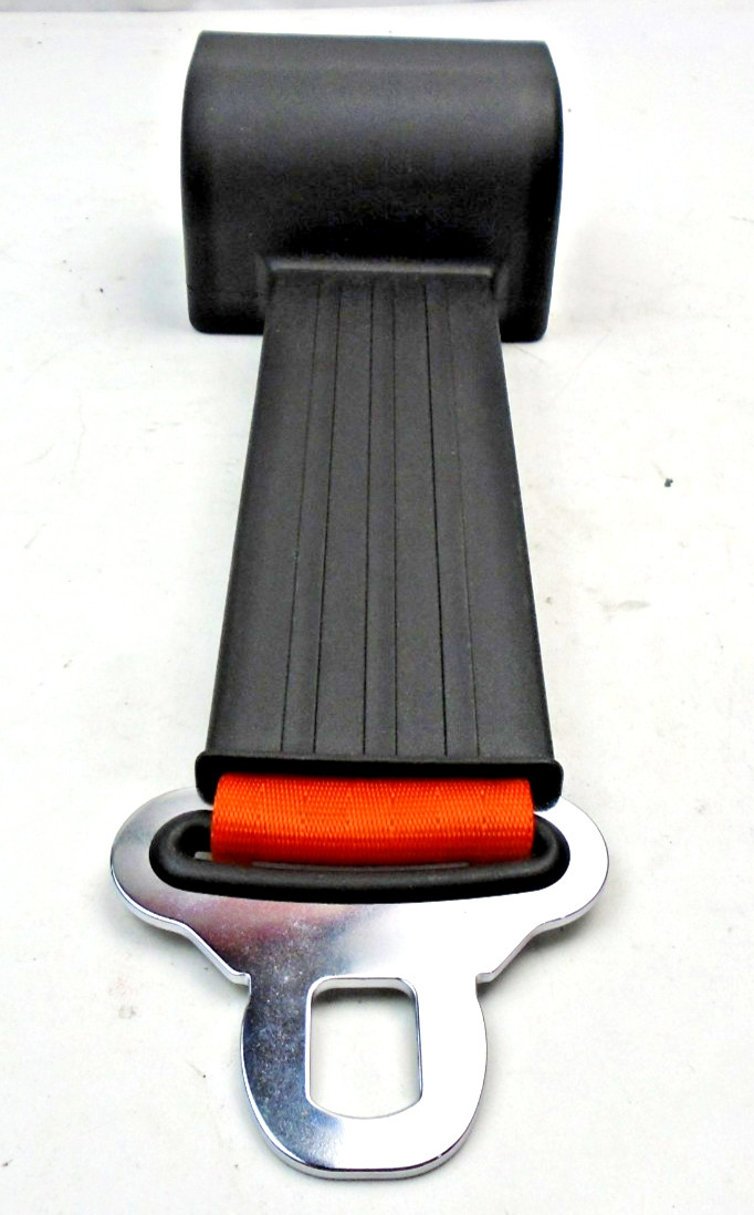 Seat Belt Assm 000 735-3010 With Extended Belt & Release Button, 61″ Orange Belt