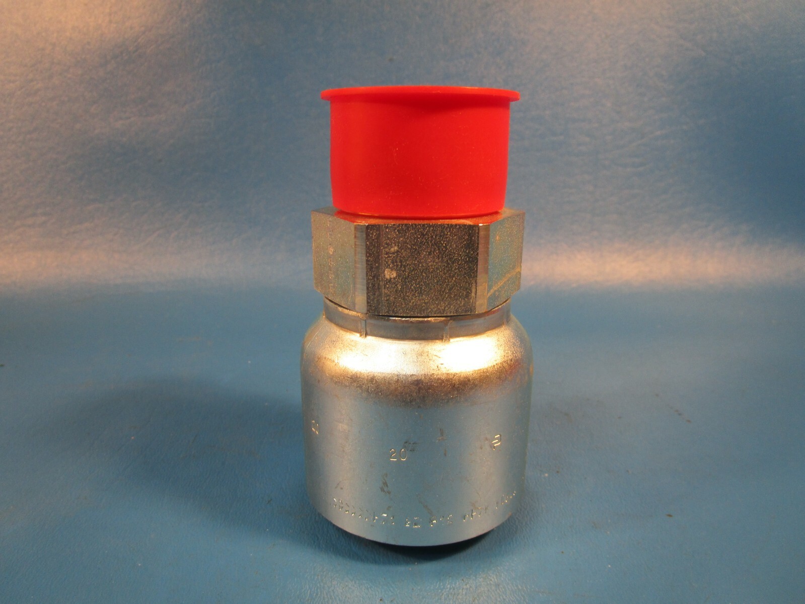 Parker 10371-20-20 Fitting Parkrimp Permanent Straight Male JIC 37 Deg. Rigid
