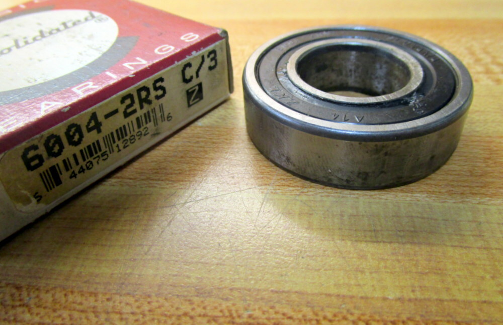 Consolidated Bearing 6004-2RS Bearing 6004 2RS C/3