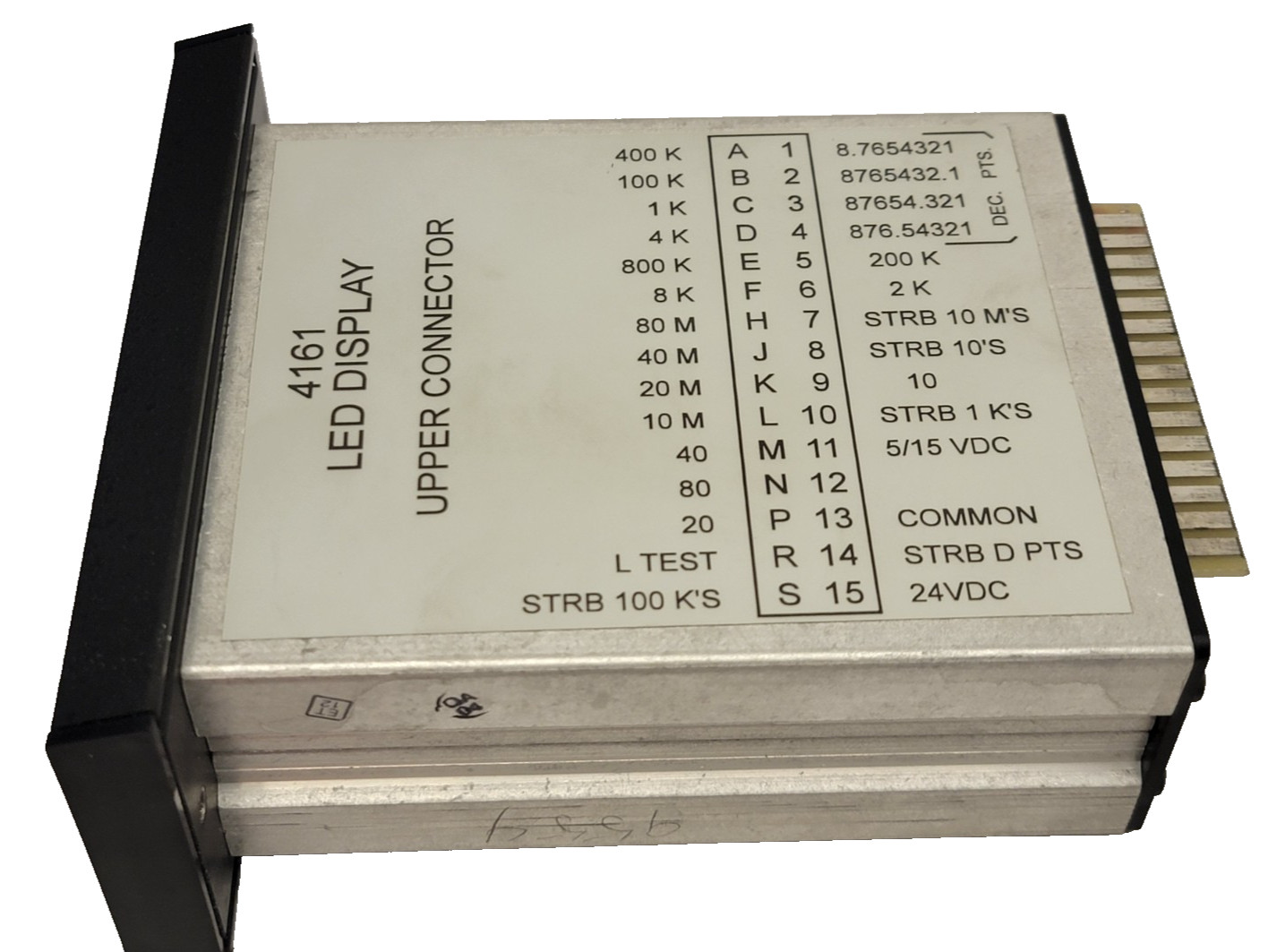 Greyline Total Power Operator Interface 4161-6-24-H LED Panel Display