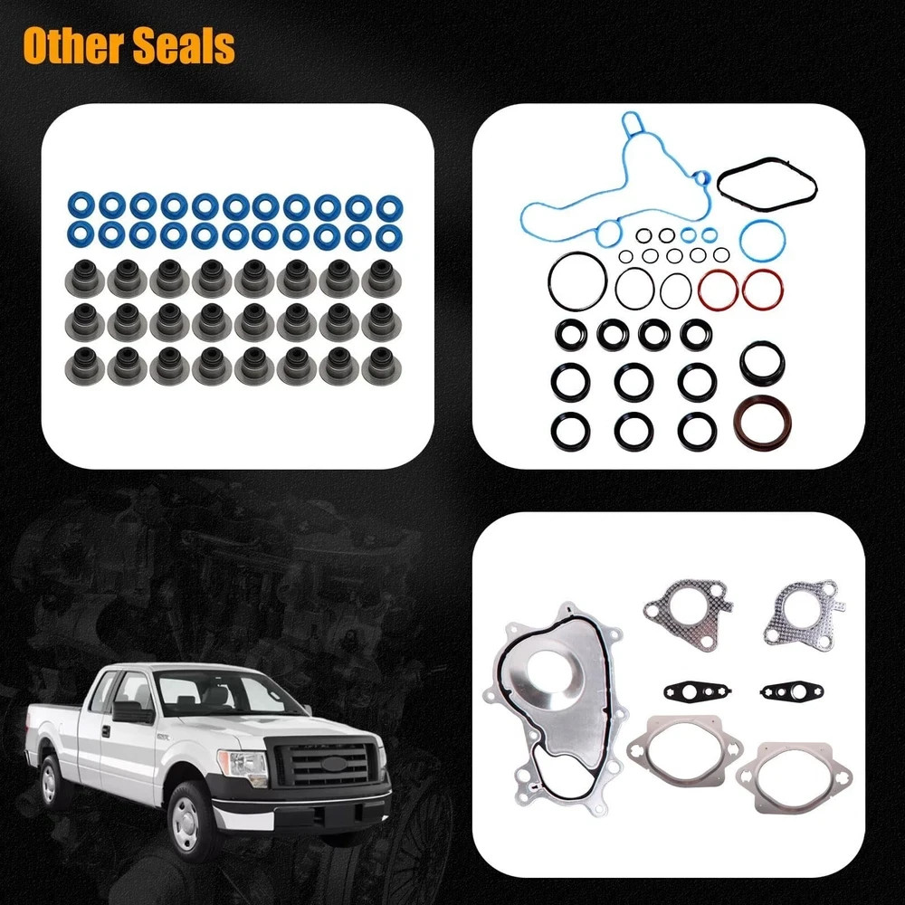 HS54988A Cylinder Head Gasket Set Fit for Ford F-150 2012 2013 2014 3.5L Ecob…
